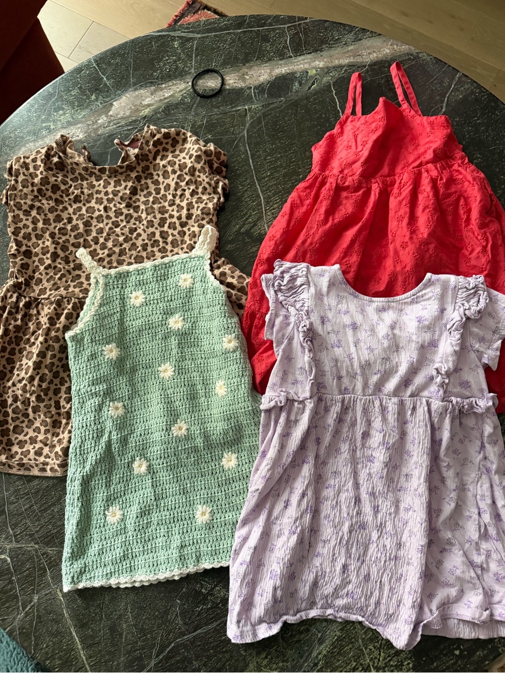 Bundle of 4 dresses (Zara, boden, gap)